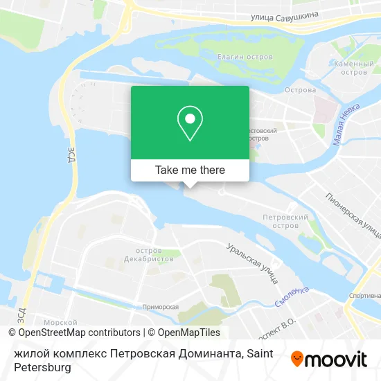 жилой комплекс Петровская Доминанта map