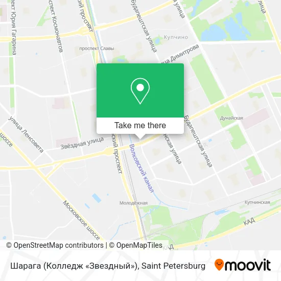 Шарага (Колледж «Звездный») map