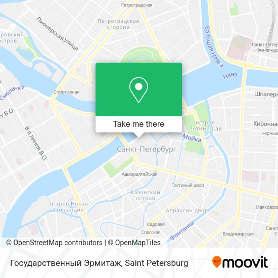 Государственный Эрмитаж map