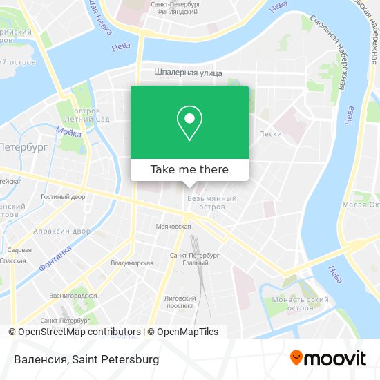 Валенсия map