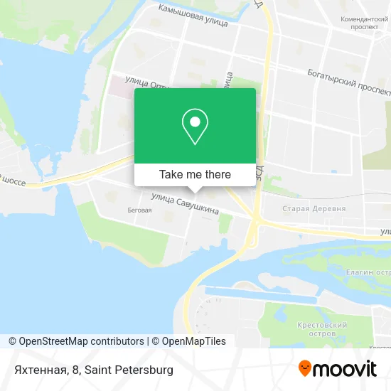 Яхтенная, 8 map