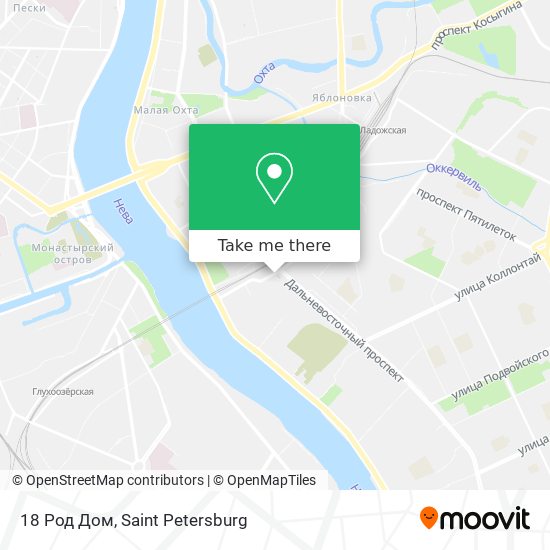 18 Род Дом map