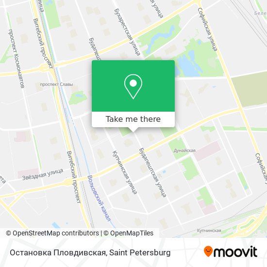 Остановка Пловдивская map