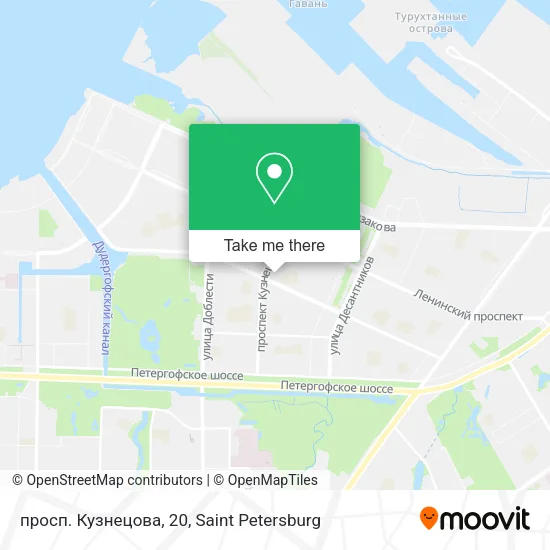 просп. Кузнецова, 20 map