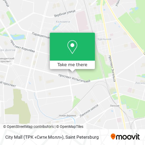 City Mall (ТРК «Сити Молл») map