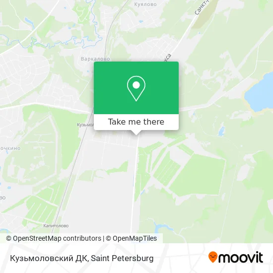 Кузьмоловский ДК map