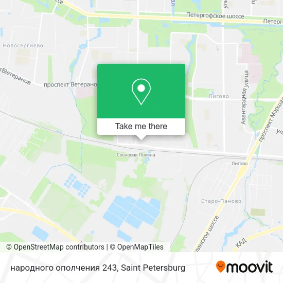 народного ополчения 243 map