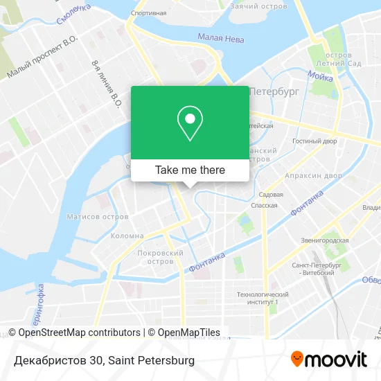 Декабристов 30 map