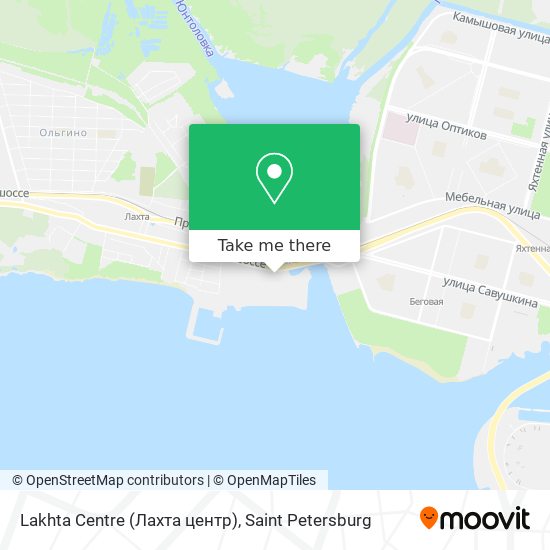 Lakhta Centre (Лахта центр) map