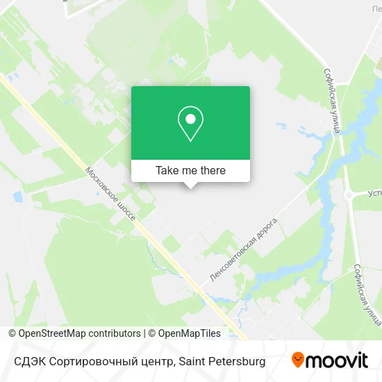 СДЭК Сортировочный центр map