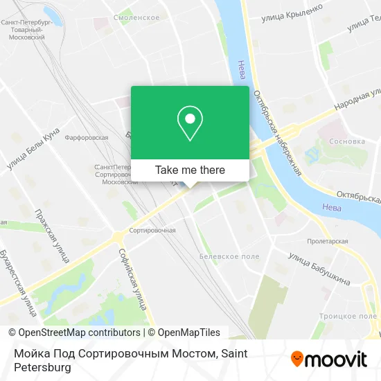Мойка Под Сортировочным Мостом map