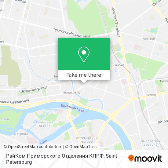 РайКом Приморского Отделения КПРФ map