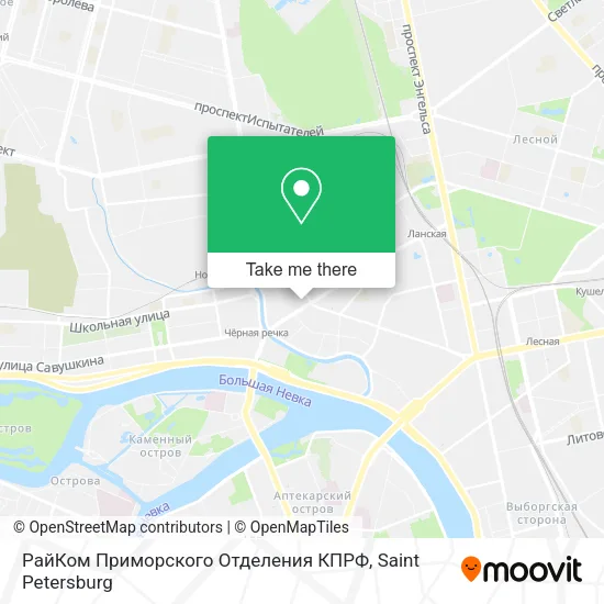 РайКом Приморского Отделения КПРФ map