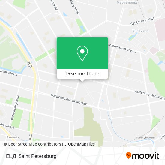 ЕЦД map