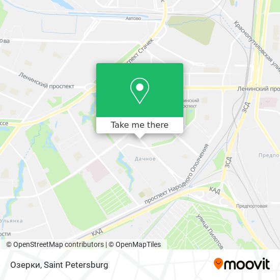 Озерки map