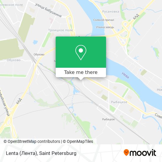 Lenta (Лента) map