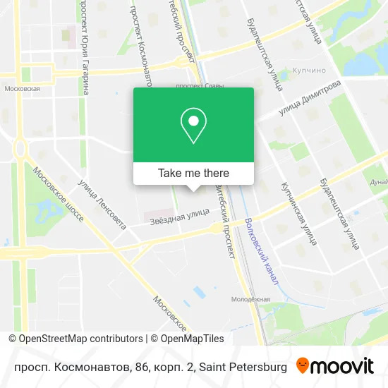 просп. Космонавтов, 86, корп. 2 map