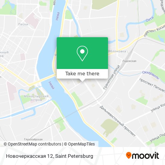 Новочеркасская 12 map