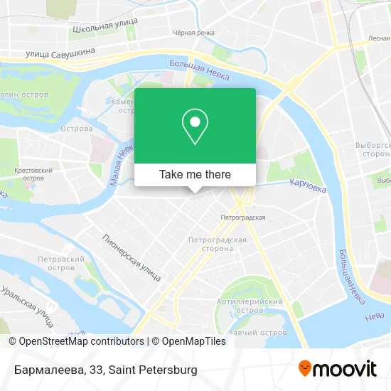 Бармалеева, 33 map