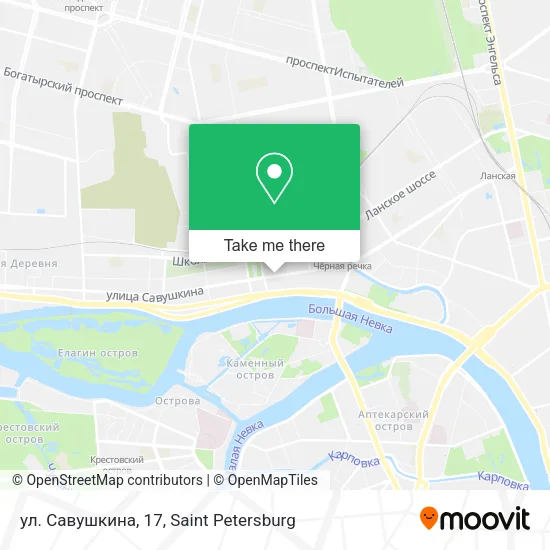 ул. Савушкина, 17 map