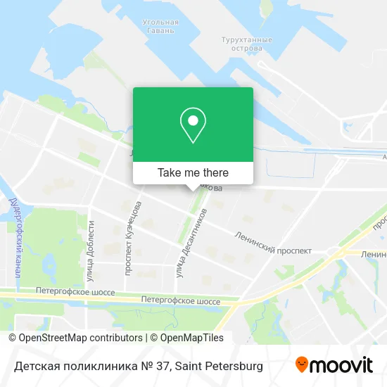 Детская поликлиника № 37 map