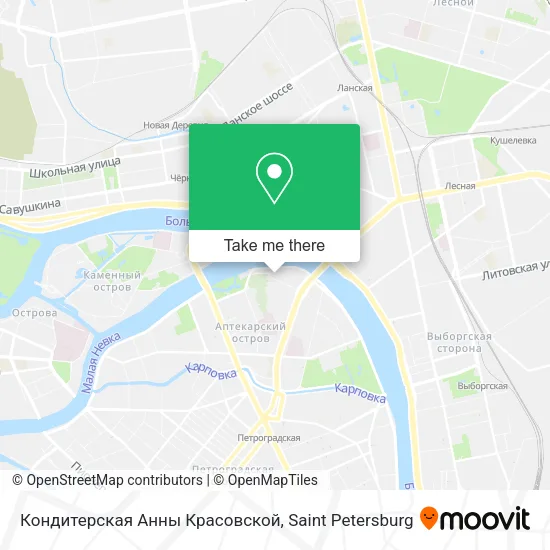 Кондитерская Анны Красовской map