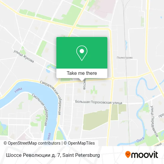Шоссе Революции д. 7 map