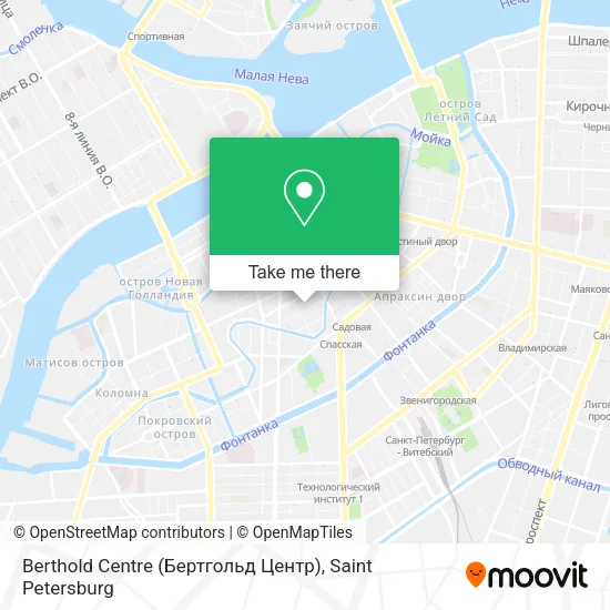 Berthold Centre (Бертгольд Центр) map