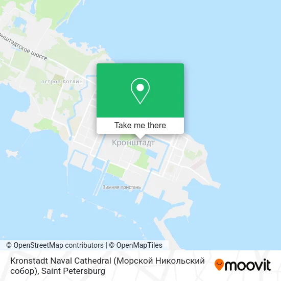 Kronstadt Naval Cathedral (Морской Никольский собор) map
