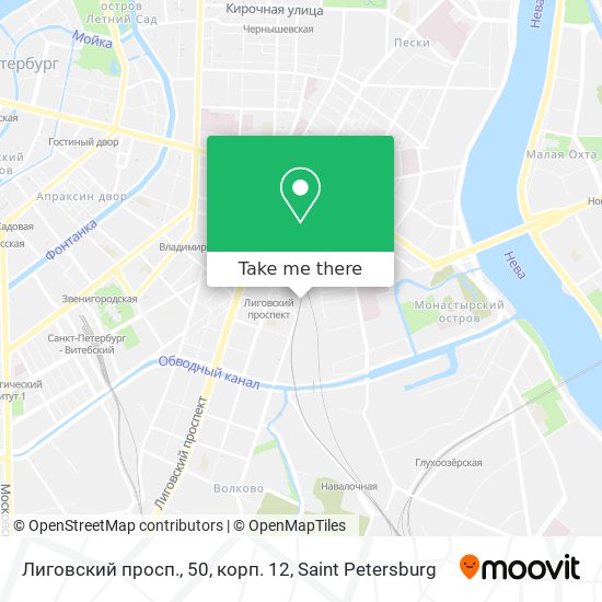 Лиговский просп., 50, корп. 12 map