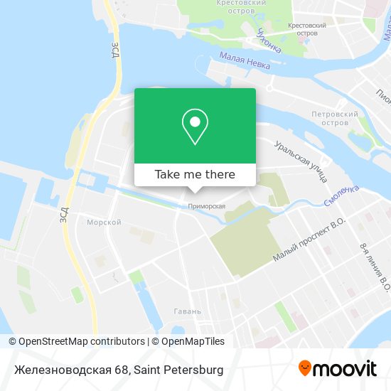 Железноводская 68 map