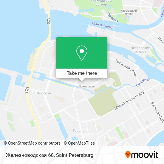 Железноводская 68 map