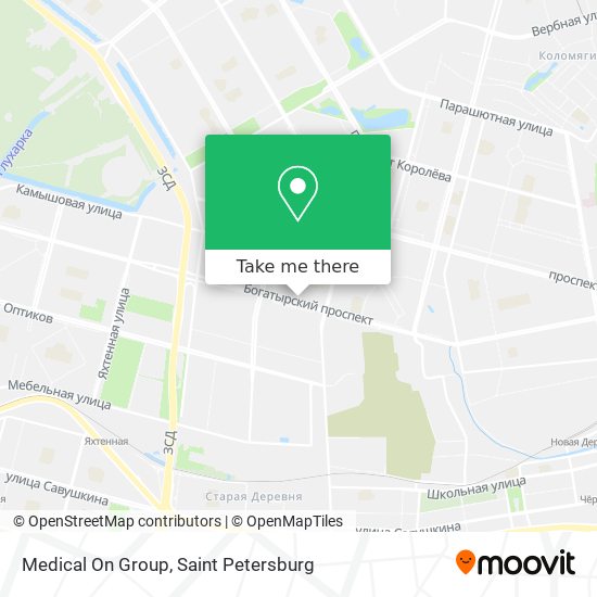 Medical On Group map