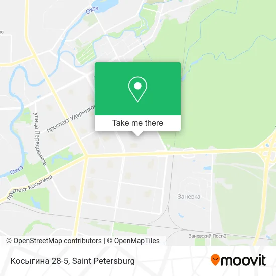 Косыгина 28-5 map