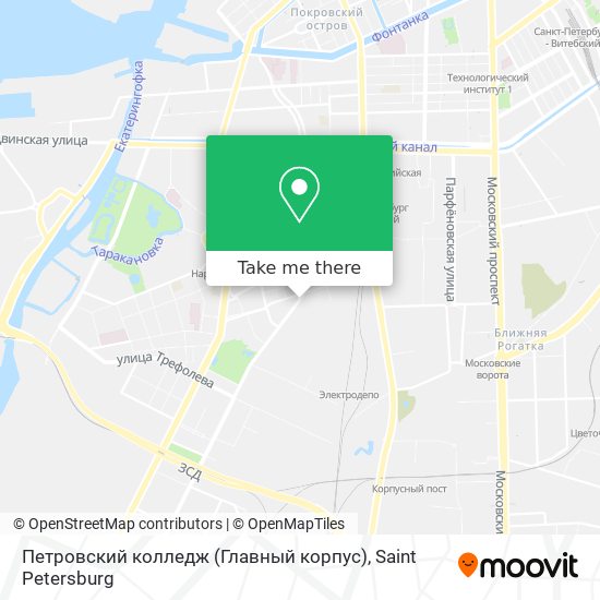 Петровский колледж (Главный корпус) map