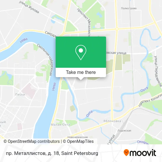 пр. Металлистов, д. 18 map