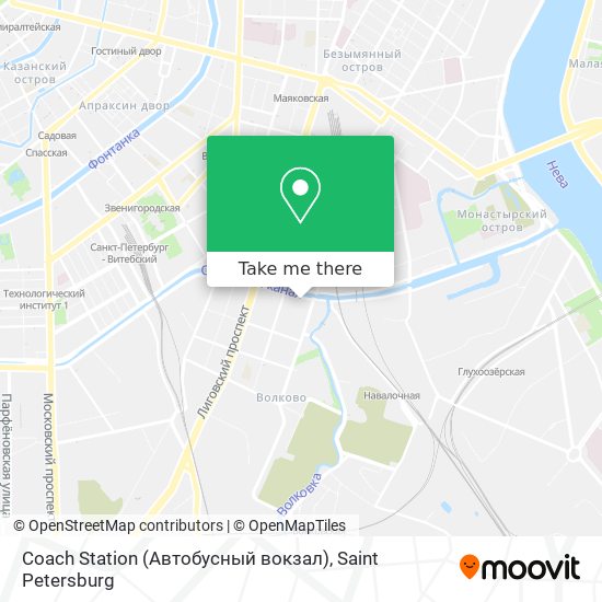 Coach Station (Автобусный вокзал) map