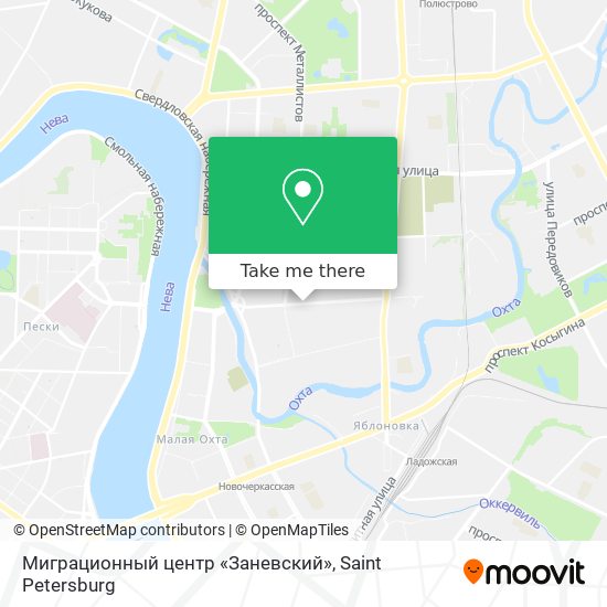 Миграционный центр «Заневский» map