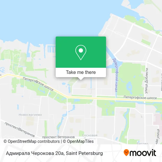 Адмирала Черокова 20а map