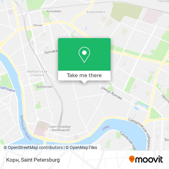 Корн map