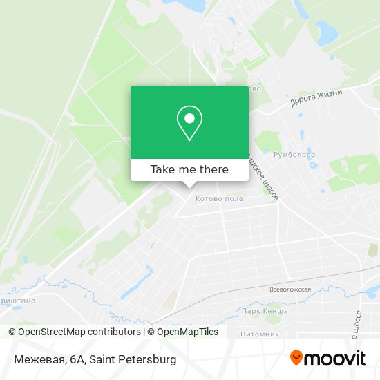 Межевая, 6А map