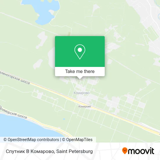 Спутник В Комарово map