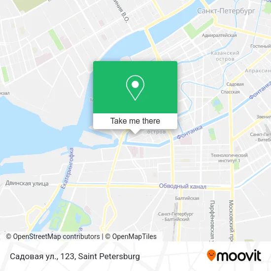 Садовая ул., 123 map