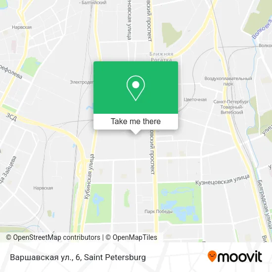 Варшавская ул., 6 map