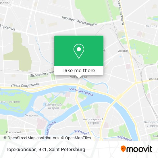 Торжковская, 9к1 map