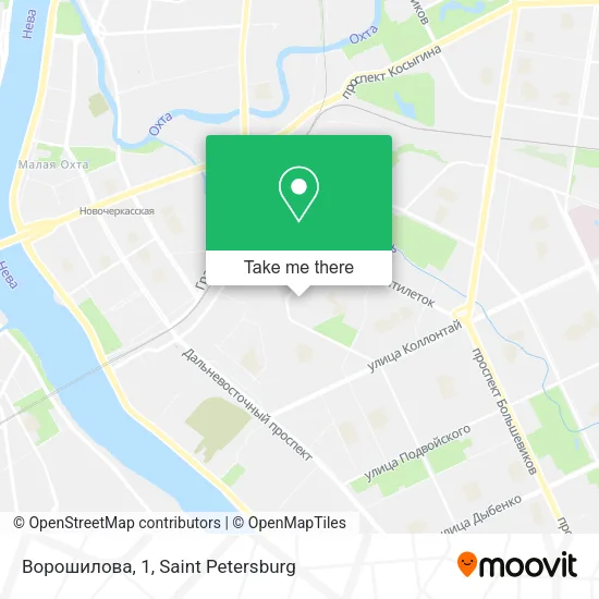 Ворошилова, 1 map