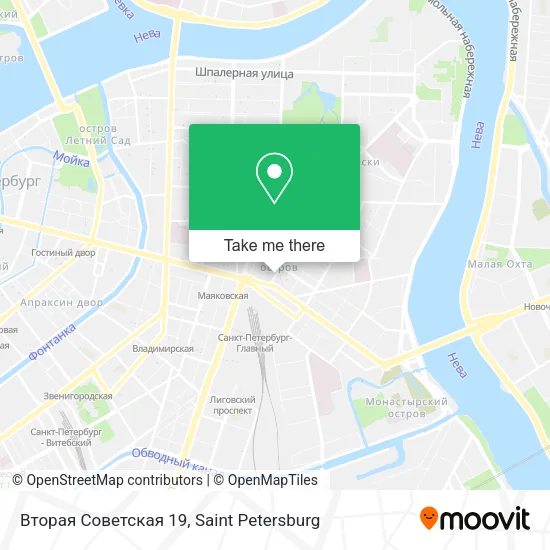 Вторая Советская 19 map