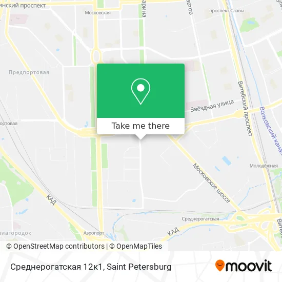 Среднерогатская 12к1 map