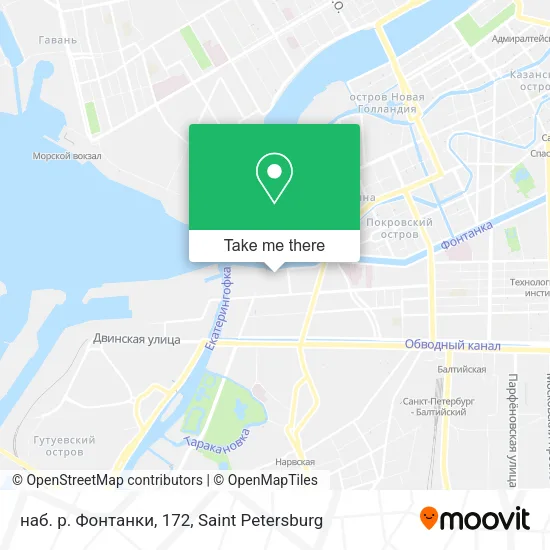 наб. р. Фонтанки, 172 map