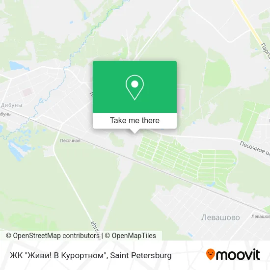 ЖК "Живи! В Курортном" map